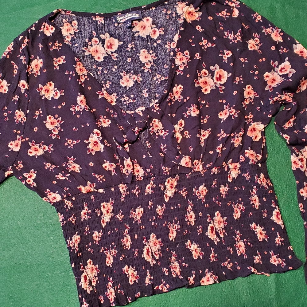 Freshman floral top